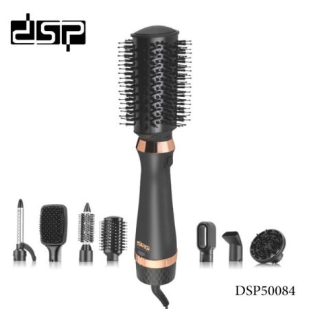 مجموعة تصفيف الشعر المميز 9 في 1 DSP 50084, 1200W 9in1 Hair Styling, 29000RPM